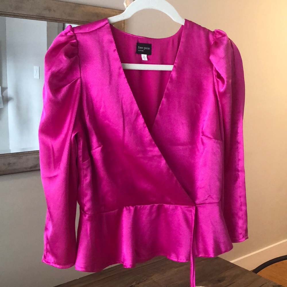 Pink blouse